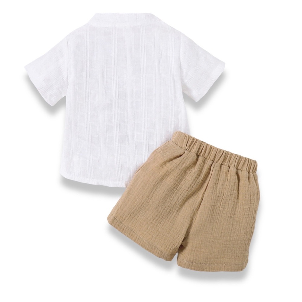ETHAN SOLID TWO PIECE SET - Picture 2 of 11